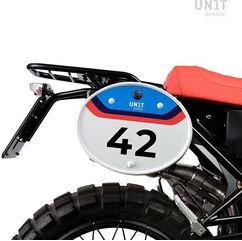 Unitgarage / ユニットガレージ Stickers for number plate, Blue | U076-Blue