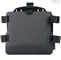 Unitgarage / ユニットガレージ Carrying system in aluminum with adjustable Hypalon front, Black | UG007+2xA9-Black