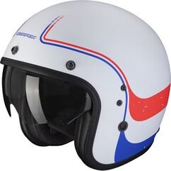 Scorpion / スコーピオン Belfast Evo Soul Helmet White Blue Red XS | 78-376-249-02