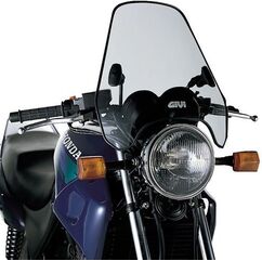 GIVI / ジビ Universal screen with 2 point handlebar, smoked 37,9x44,5 cm | A604