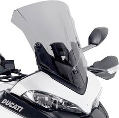 GIVI / ジビ Windscreen for Ducati Multistrada 1200 15-17, Multistrada 1260, Multistrada 950, Multistrada V2, color smoke, dim. HxW 48x40cm, | D7406S