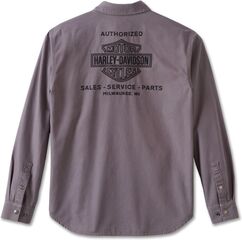 Harley-Davidson Shirt-Woven, Blackened Pearl | 96884-23VM