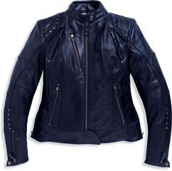 Harley-Davidson Women'S Queen Ii Asphalt Jacket, Black | 97170-23EW