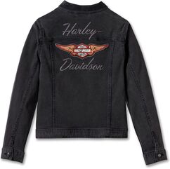 Harley-Davidson Jacket-Denim, Black Denim | 99057-23VW