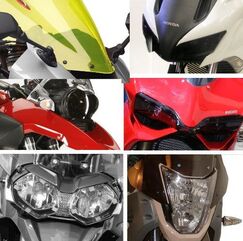 Powerbronze / パワーブロンズ ヘッドライト  プロテクター SUZUKI GSXR1100 M イエロー | 440-S039-006