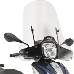 GIVI / ジビ Specific screen transparent 46,5x67 cm Piaggio Medley 125-150 (16) | 5612A