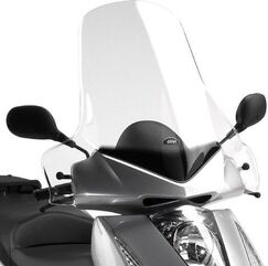 GIVI / ジビ Screen trasparent 63x72,5 cm Honda Pantheon 125-150 (03 > 08) | D219ST