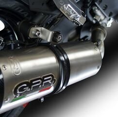 GPR / ジーピーアール Original For Kawasaki Versys 1000 I.E. 2017/18 E4 Homologated スリッポンエキゾースト M3 Titanium Natural | E4.K.175.M3.TN