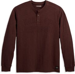 Harley-Davidson Henley-Knit, Java | 96089-23VM