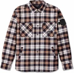 Harley-Davidson Shirt-Woven, Light Brown Plaid | 96081-24VM