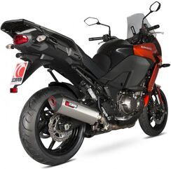 Scorpion / スコーピオンエキゾースト Serket スリップオン ステンレススリーブ Kawasaki Versys 1000 15-Current 2015 - 2018 | RKA112SEO