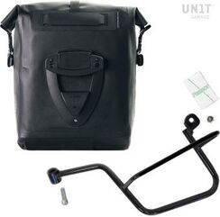 Unitgarage / ユニットガレージ Khali side pannier in TPU + Left Subframe Guzzi V7 | UG001+2213SX