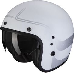 Scorpion / スコーピオン Belfast Evo Soul Helmet White Silver XS | 78-376-295-02
