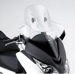 GIVI / ジビ Airflow Sliding Windscreen for Honda SW-T 400 - 600, HxW max 78x66 cm, 12 cm sliding, fits oe headlight fairing, fitting hardware included | AF318