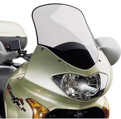 GIVI / ジビ Windscreen for Honda Transalp 650, color light smoke, dim. HxW 56 x 36 cm cm | D209S