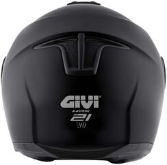 GIVI / ジビ Flip-up helmet X.21 EVO SOLID COLOR Opaque Black, Size 54/XS | HX21SN90054