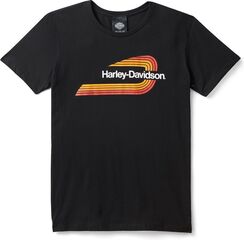 Harley-Davidson Tee-Knit,Stripes Tank, Black | 96687-22MM