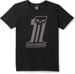 Harley-Davidson Tee-Knit,Dark Custom, Black | 96682-22MM