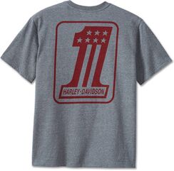Harley-Davidson Tee-Knit, Heather Grey | 96806-23VM