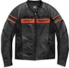 Harley-Davidson H-D® Brawler" Leather Jacket, Black | 98004-21EH