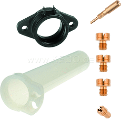 Kedo TM36 Rejetting- & Mounting-Kit (WITHOUT Carburettor) | 33142