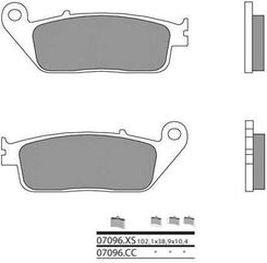 BREMBO / ブレンボ ブレーキパッド 07096CC カーボンセラミック | 07096CC