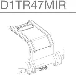 Shad / シャッド ロワーロックシステム TR47 TERRAサイドケース | D1TR47MIR