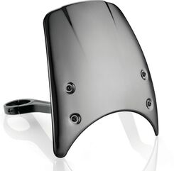 Rizoma / リゾマ  Headlight Fairing with Headlight fairing Adapter, Black Anodized | ZBW081B