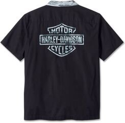 Harley-Davidson Shirt-Woven, Black Beauty | 96070-24VM