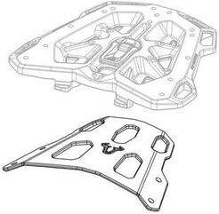 SW Motech STREET-RACK. Black. Yamaha MT-09 (23-). | GPT.06.036.16000/B