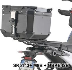 GIVI / ジビ Monokey （モノキー） / Monolock （モノロック） トップケース用キャリア BMW R 1300 GS (24) | SR5143
