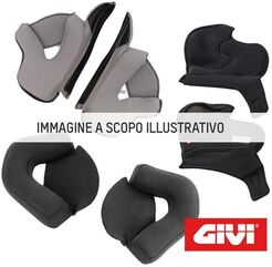 GIVI / ジビ チークパッド Hps 40.5 X-Carbon サイズ 58/M | Z253458R