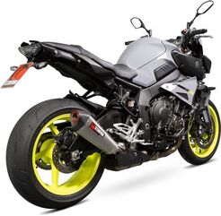 Scorpion / スコーピオンエキゾースト Serket （Taper）テーパースリップオン チタンスリーブ eマーク Yamaha MT-10 2016 - 201 | RYA102TEO