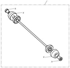 TRIUMPH / トライアンフ End Cap, M6. Protectors, Fork | A9640067