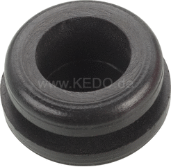 Kedo Sealing plug (dummy plug, soft PVC, black) for original rear fender, required for TT tail light (original tail light carrier not applicable) | 50189