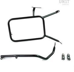 Unitgarage / ユニットガレージ Right subframe nineT for Atlas aluminum panniers, Black | 1687-Black