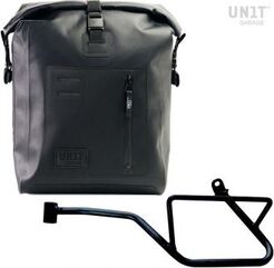 Unitgarage / ユニットガレージ Khali side pannier in TPU + Left Subframe Guzzi V7_850 | UG001+2216SX