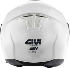 GIVI / ジビ Flip-up helmet X.21 EVO SOLID COLOR White, Size 54/XS | HX21SB91054