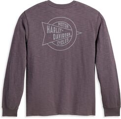 Harley-Davidson Tee-Knit, Blackened Pearl | 96081-23VM