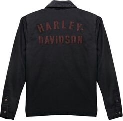 Harley-Davidson Men'S Forever Canvas Jacket, Black Beauty | 97402-23VM