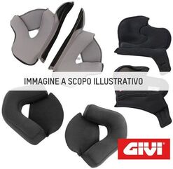 GIVI / ジビ チークパッド Hps 40.5 X-Carbon サイズ 63/XXL | Z253463R