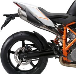 Pyramid Plastics / ピラミッドプラスチック KTM 990 Superduke ハガーエクステンション マットブラック 2007>2008 | 079300