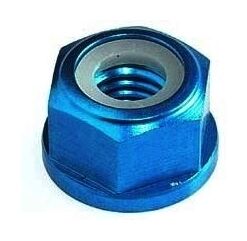 LighTech / ライテック Ergal Self Locking Nut M10 X 1,25 H=10, Color: Cobalt | 0012M10125COB