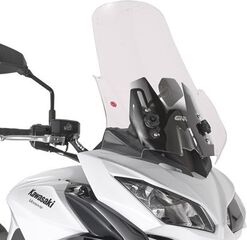 GIVI / ジビ Windscreen for Kawasaki Versys 650 15-16 color clear, dim. HxW 53x44 cm | D4114ST