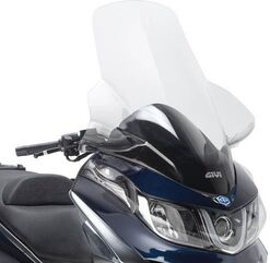 GIVI / ジビ Screen transparent 85,5x69 cm Piaggio X10 125-350-500 (12 > 16) | D5604ST