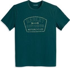 Harley-Davidson Tee-Knit, Deep Teal | 96058-23VM