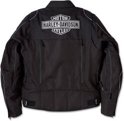 Harley-Davidson Men'S Ventilator Switchback Lite Riding Jacket, Black Beauty | 97100-24EM