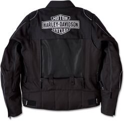 Harley-Davidson Men'S Ventilator Switchback Lite Riding Jacket, Black Beauty | 97100-24EM