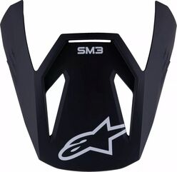 Alpinestars / アルパインスターズ ユース用 SM3 Solid バイザー, ブラック | 8980825-110