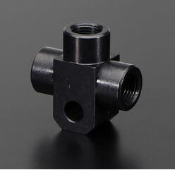 ABM / エービーエム HD-adapter conical NPT on UNF 0°, カラー: クロームメッキ | 101207-F13